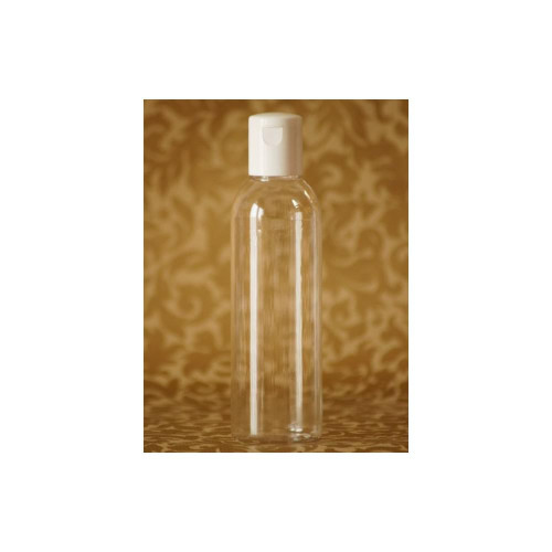Plastová lahvička s odklápěcím uzávěrem čirá,100 ml