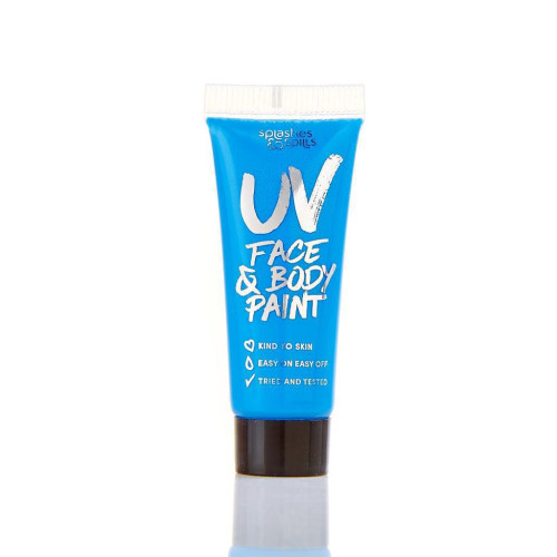 Barva na obličej a tělo UV v tubě 1 ks