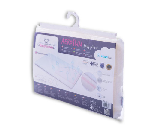 Polštář Aeroslim z pamětové pěny 36 x 26 cm BabyMatex