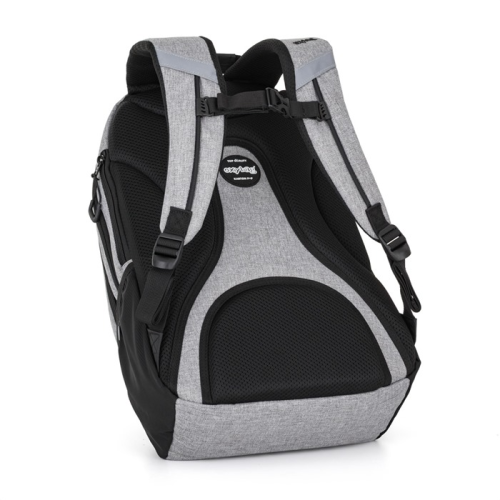 Studentský batoh + etue Oxy Sport Grey Melange