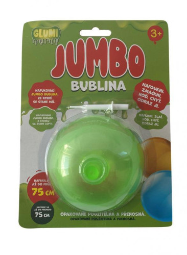 GLUMI Jumbo bublina 75 cm více druhů