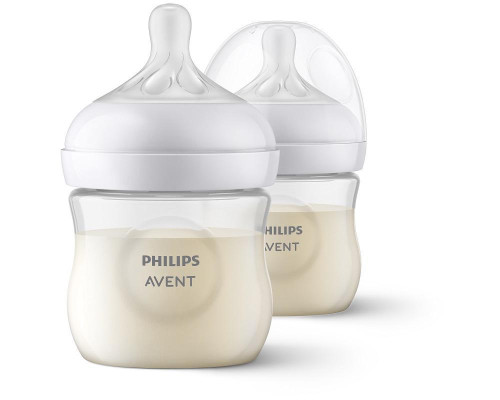 Láhev Natural Philips Avent Response 125 ml 0 m+ 2 ks
