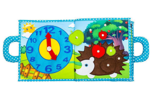Interaktivní dětská knížka Quiet Book Piqipi