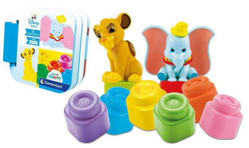 Disney set s knížkou a kostičkami Clemmy baby