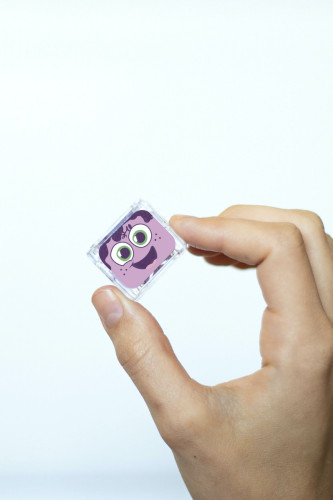 Senzorické svítící kostky do vody Lumi
