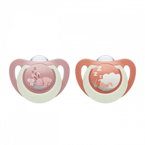 Dudlík First Choice Night 0-6 m 2 ks NUK