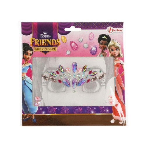 Obličejové zdobící diamanty/kamínky Princezna