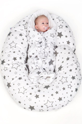Univerzální kojící polštář ve tvaru C New Baby
