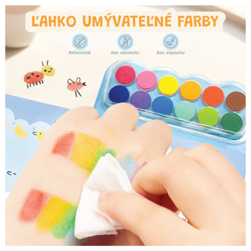 Kreativní kniha Malování prsty Život v lese Jarmelo