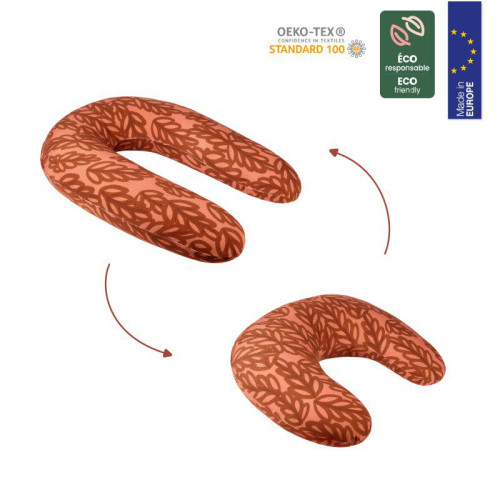 Multifunkční polštář B.LOVE 2v1 Vegetal Terracotta