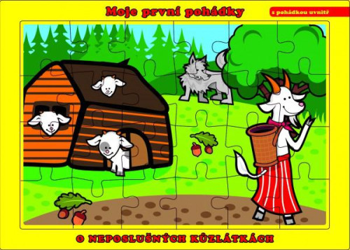 Puzzle Moje první pohádky 24 dílků