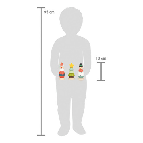 Vánoční a zimní skládací figurka 1 ks Small foot