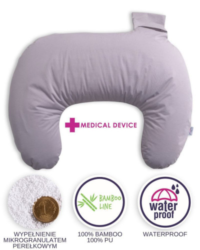 Bambusový polohovací polštář MiniRelax 150 cm Babymatex