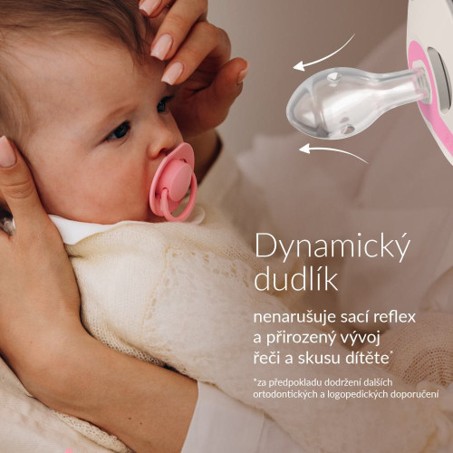 Dudlík silikonový dynamický Prime Tutti Frutti 0 - 6 m 2 ks Lovi