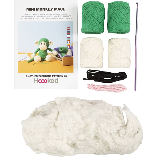 Sada na háčkování opička Amigurumi