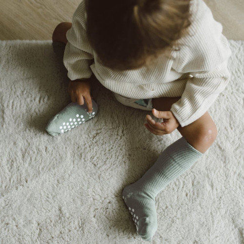 Dětské ponožky Stay-on-Socks Antislip vel. 18-24 m Calming Green 1 pár