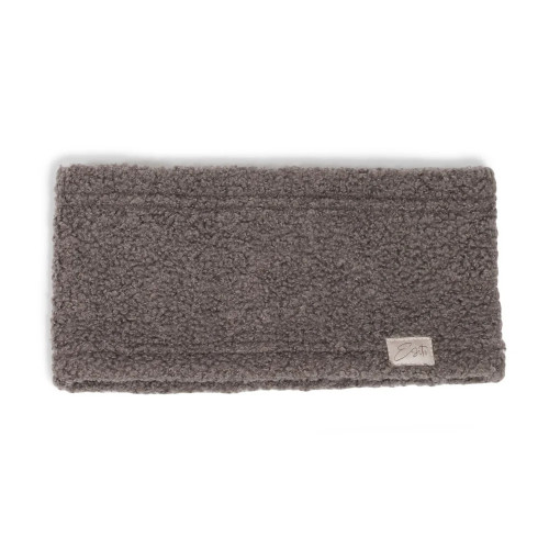 Čelenka zimní Teddy fleece double Brown Esito
