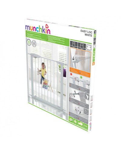 Dětská zábrana Easy Loc Bílá Munchkin