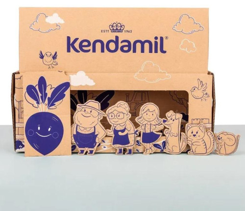 Kendamil Premium 3 HMO+ (3×800 g), pohádkové balení s divadlem O veliké řepě