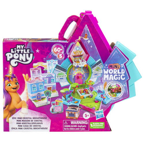 Mini world magic křišťálový minidomeček My Little Pony