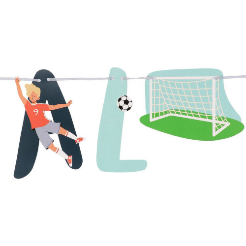 Baner závěsný "Happy Birthday It´s a Goal ", 1,5 m