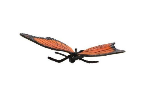 Motýl Monarcha stěhovavý (babočka) zooted plast 11 cm