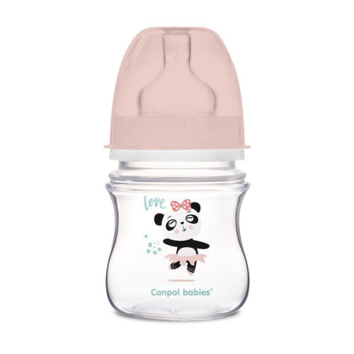 Antikoliková širokohrdlá lahev Exotic animals 120 ml Canpol babies