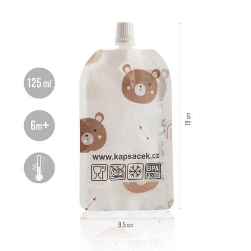 Plnitelná dětská kapsička 3 ks Kapsáček