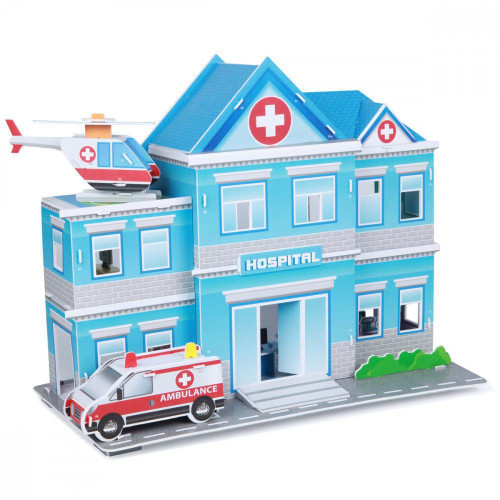3D puzzle - Nemocnice Fiesta Crafts