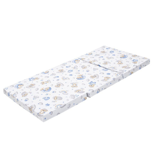 Skládací matrace do postýlky New Baby Standard 120x60x5 cm koala modrá