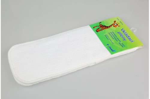 Mikrovláknové vkládací pleny, 2 ks (12 x 30 cm)