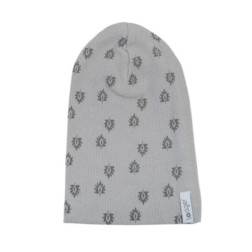 Čepička Beanie Print Rib LODGER - Sharkskin
