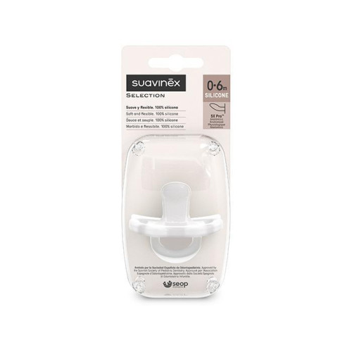 Šidítko anatomické silikon 0-6 m SX PRO Colour Essence Suavinex