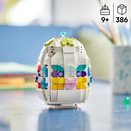 Dekorativní velikonoční vajíčko Lego