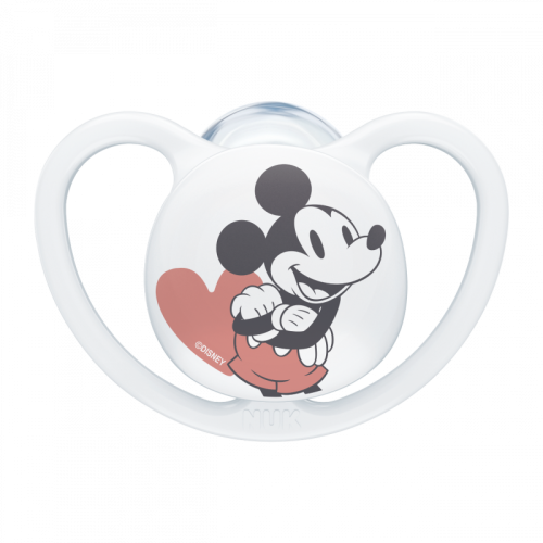 Silikonové šidítko Dudlík Space Disney Mickey Mouse Vel. 6-18 m Nuk