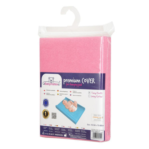 Potah na přebalovací podložku froté premium 50/60 x 70/80 cm Babymatex