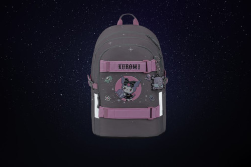 Školní batoh Skate Kuromi Grey GRS Baagl
