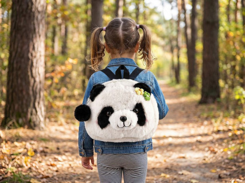 Dětský plyšový batoh panda
