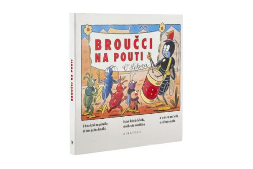 Knížka leporelo Broučci na pouti