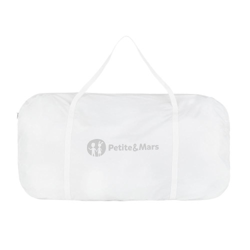 Postýlka dětská polohovatelná s funkcí kolébky Glory 2 v 1 Petite&Mars
