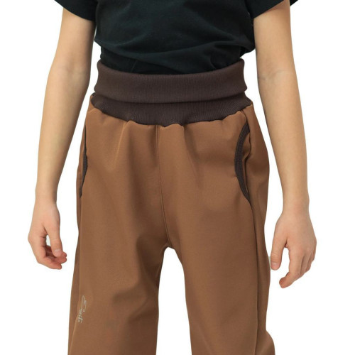 Rostoucí softshellové kalhoty Sport Brown Esito
