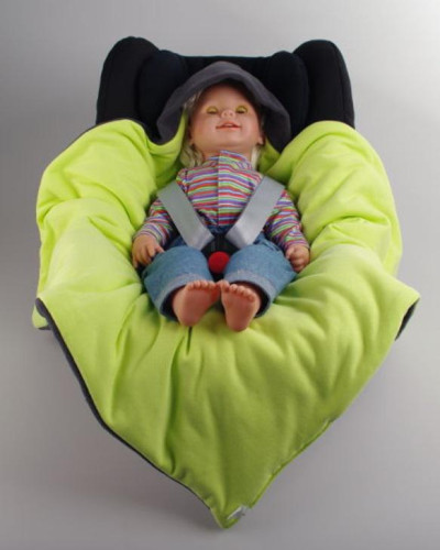 Letní zavinovačka fleece + bavlna