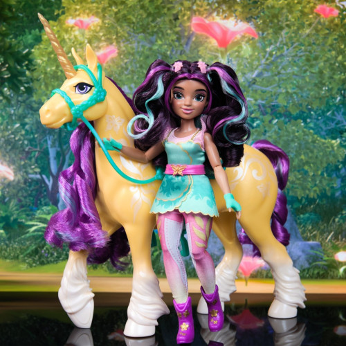 Unicorn academy česací jednorožec Leaf 28 cm