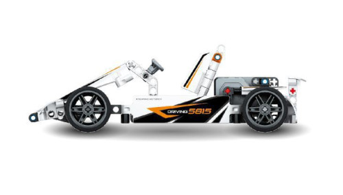 Stavebnice formule 187 dílků na zpětné natažení iM.Master