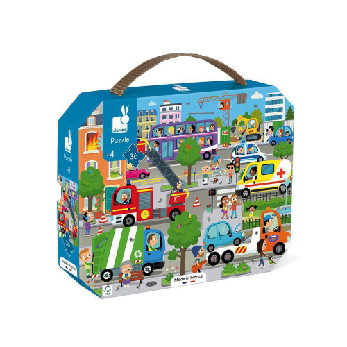Puzzle Město 36 ks Janod 2. JAKOST
