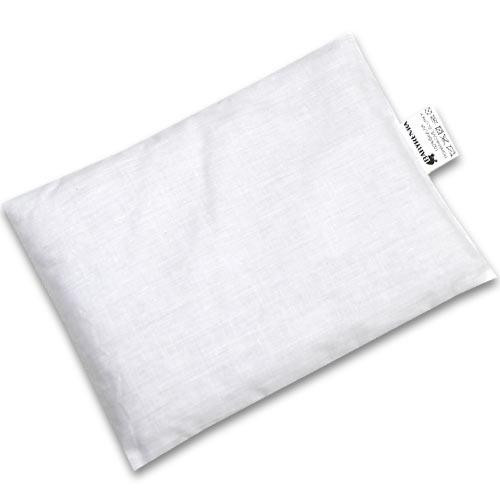 Nahřívací polštářek z pohankových slupek s povlakem 20x14 cm