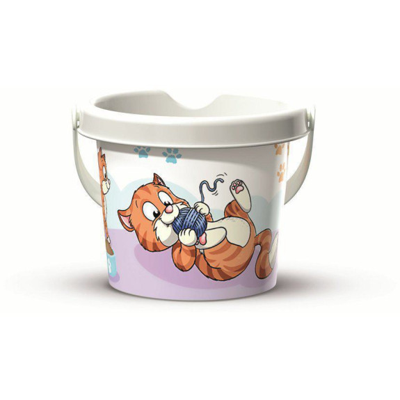 Kyblík hravá kočička - průměr 13 cm Androni