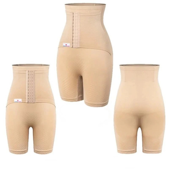 Poporodní stahovací kalhotky Belly Binder Beige Wondermom