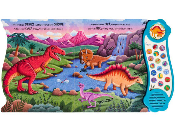 Svět dinosaurů - 18 zvuků