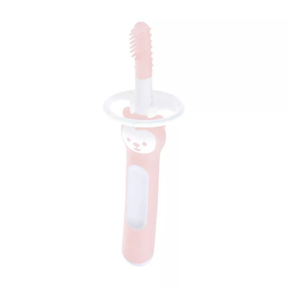 Massaging Brush dětský zubní kartáček s bezpečnostním krytem 3 m+ MAM